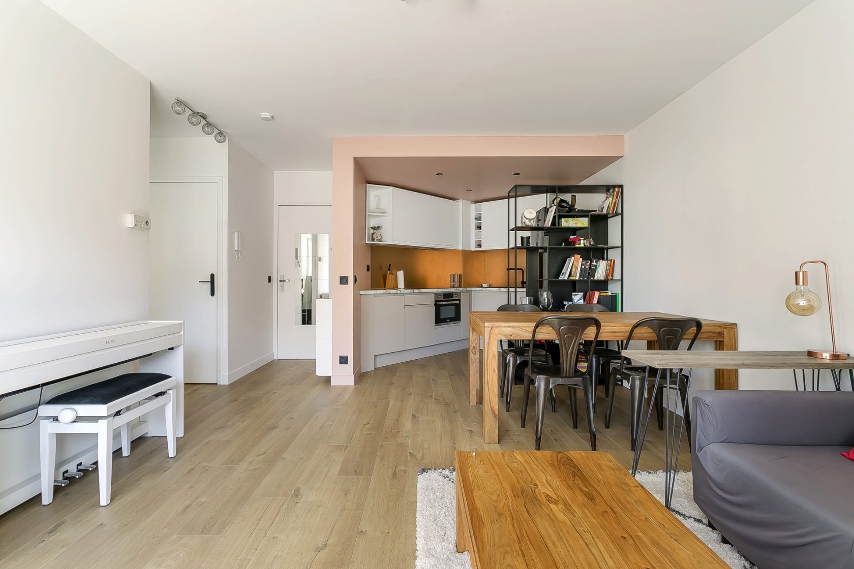 Renovated apartment with balcony