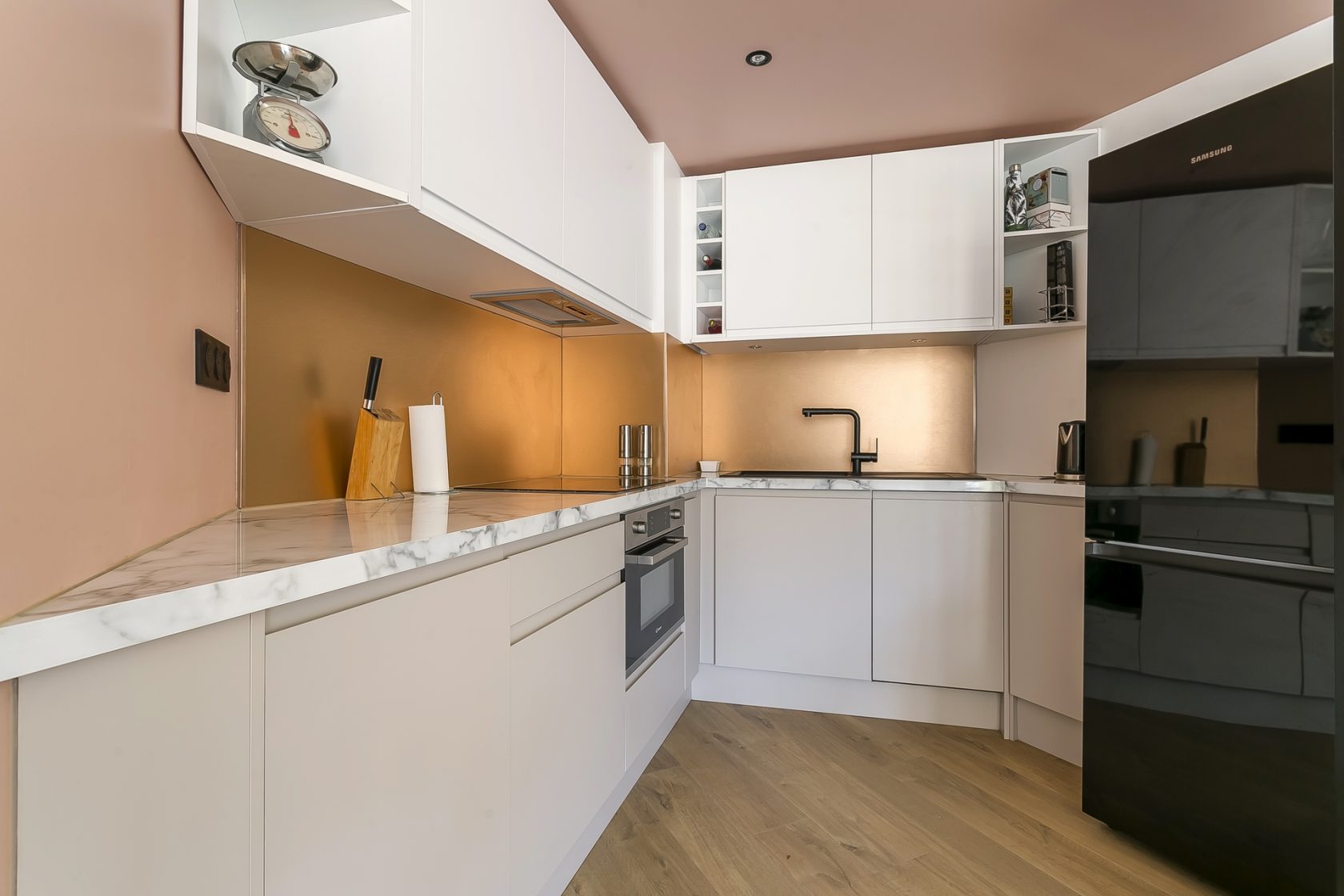 Renovated apartment with balcony