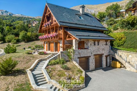 Character chalet with a view