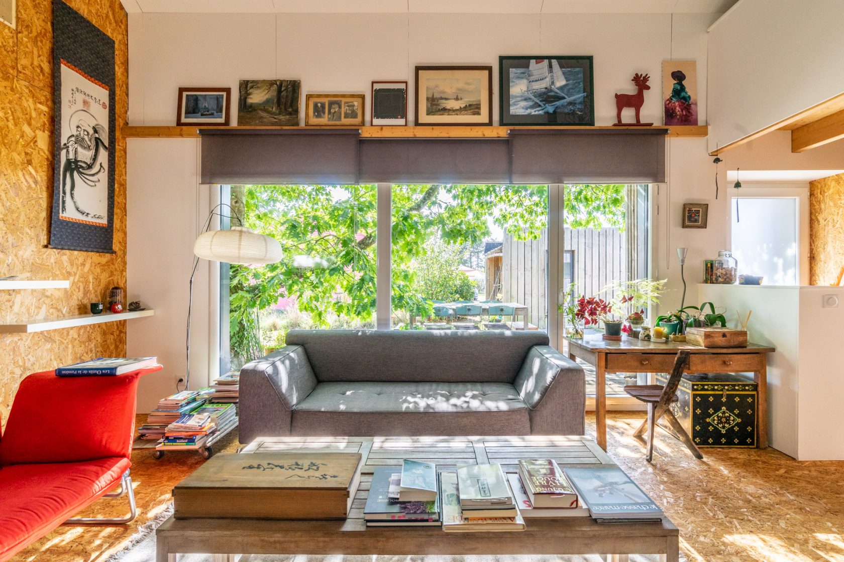 La contemporaine en harmonie avec la nature