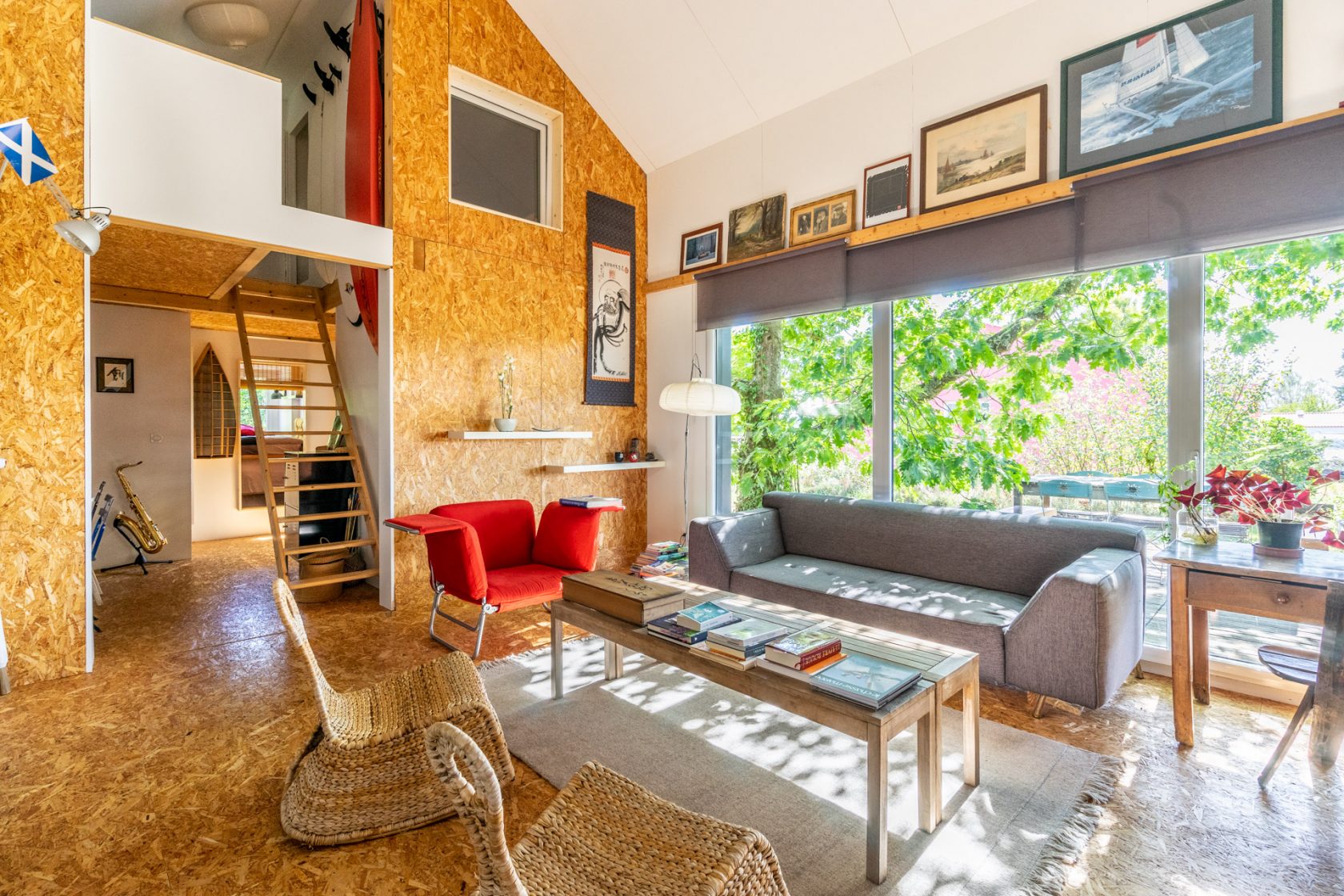 La contemporaine en harmonie avec la nature