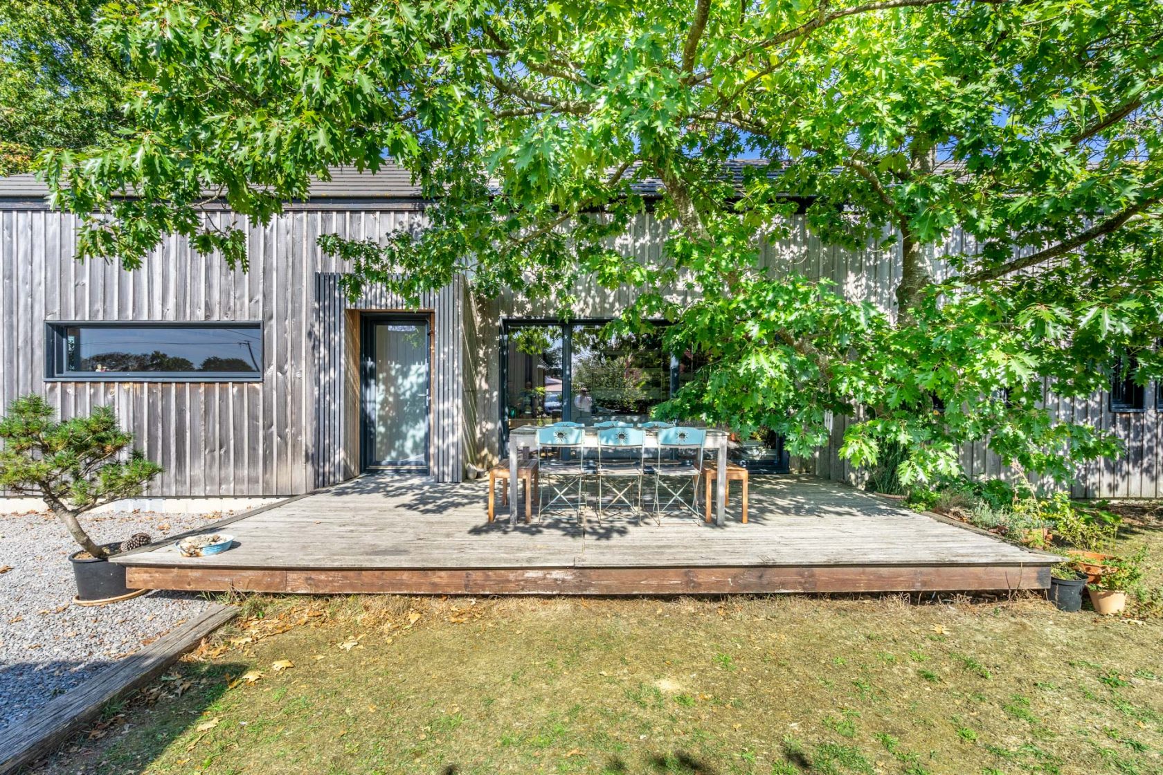 La contemporaine en harmonie avec la nature