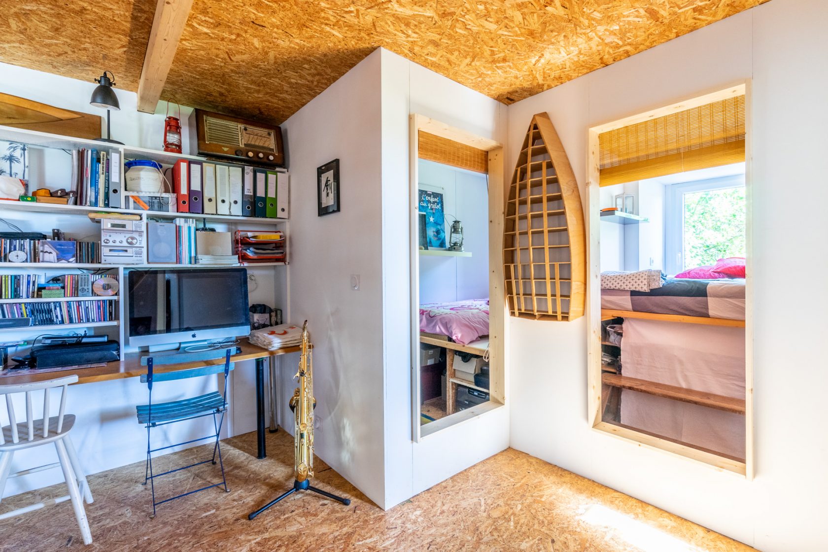 La contemporaine en harmonie avec la nature