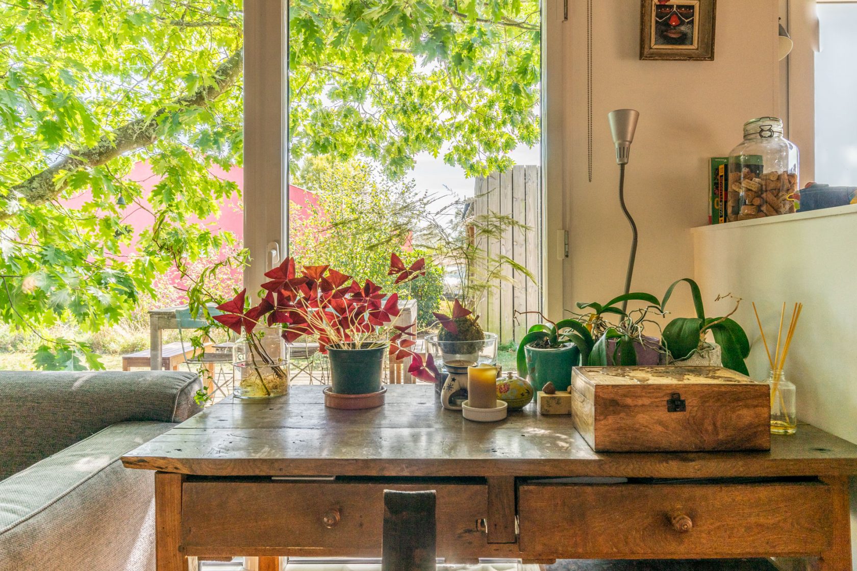 La contemporaine en harmonie avec la nature