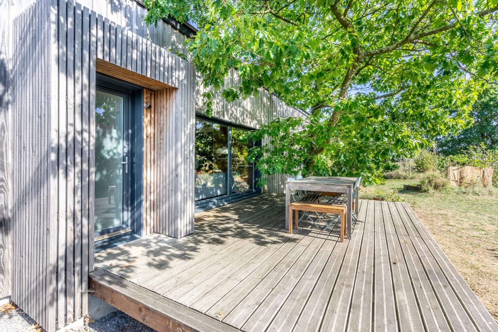 La contemporaine en harmonie avec la nature