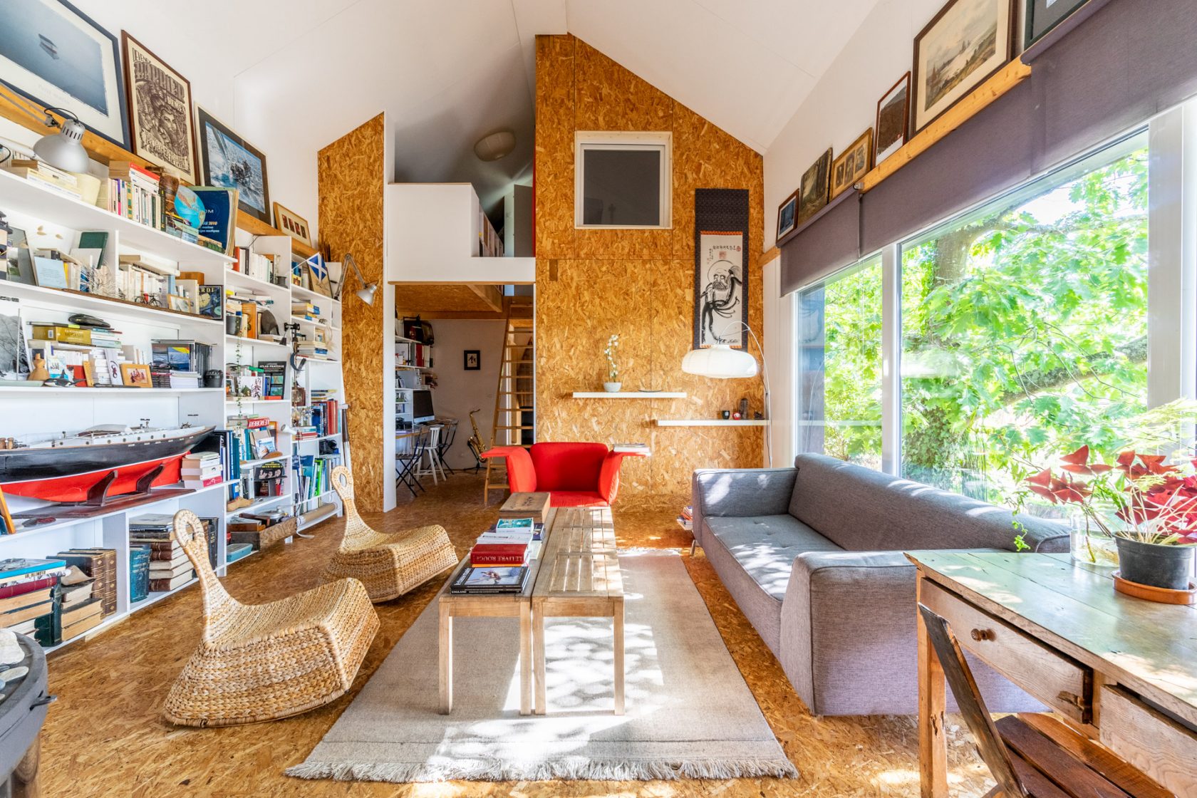 La contemporaine en harmonie avec la nature