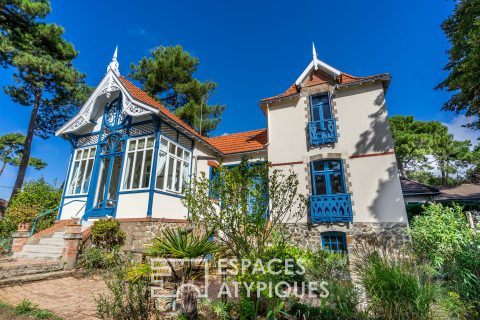 Maison de 1900 classée villa remarquable à Saint Brévin les Pins