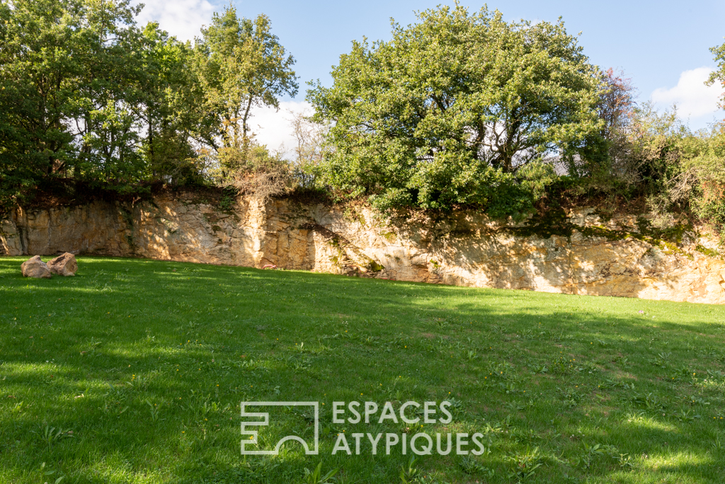 Paradis minéral entre ville et forêt