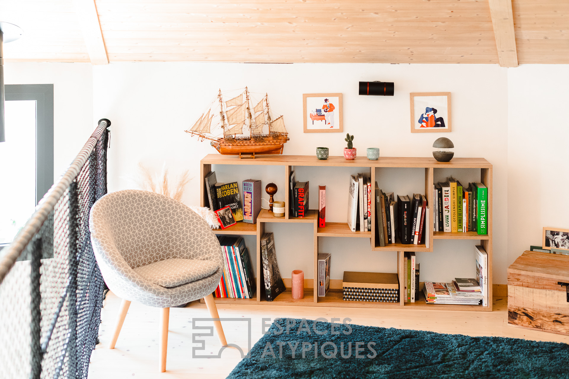 Surprenante maison en bois