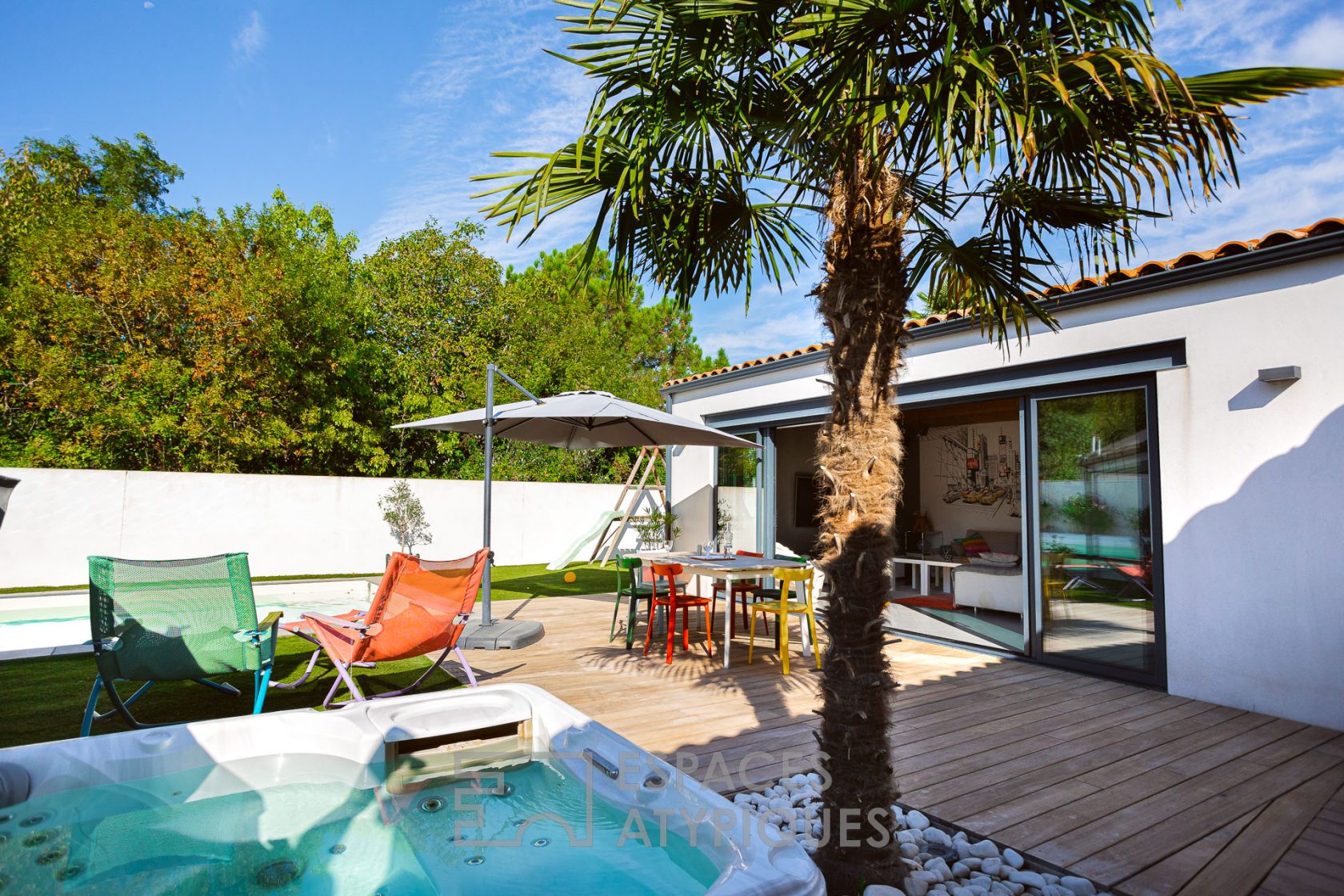 Esprit rétais pour cette maison aux portes de La Rochelle