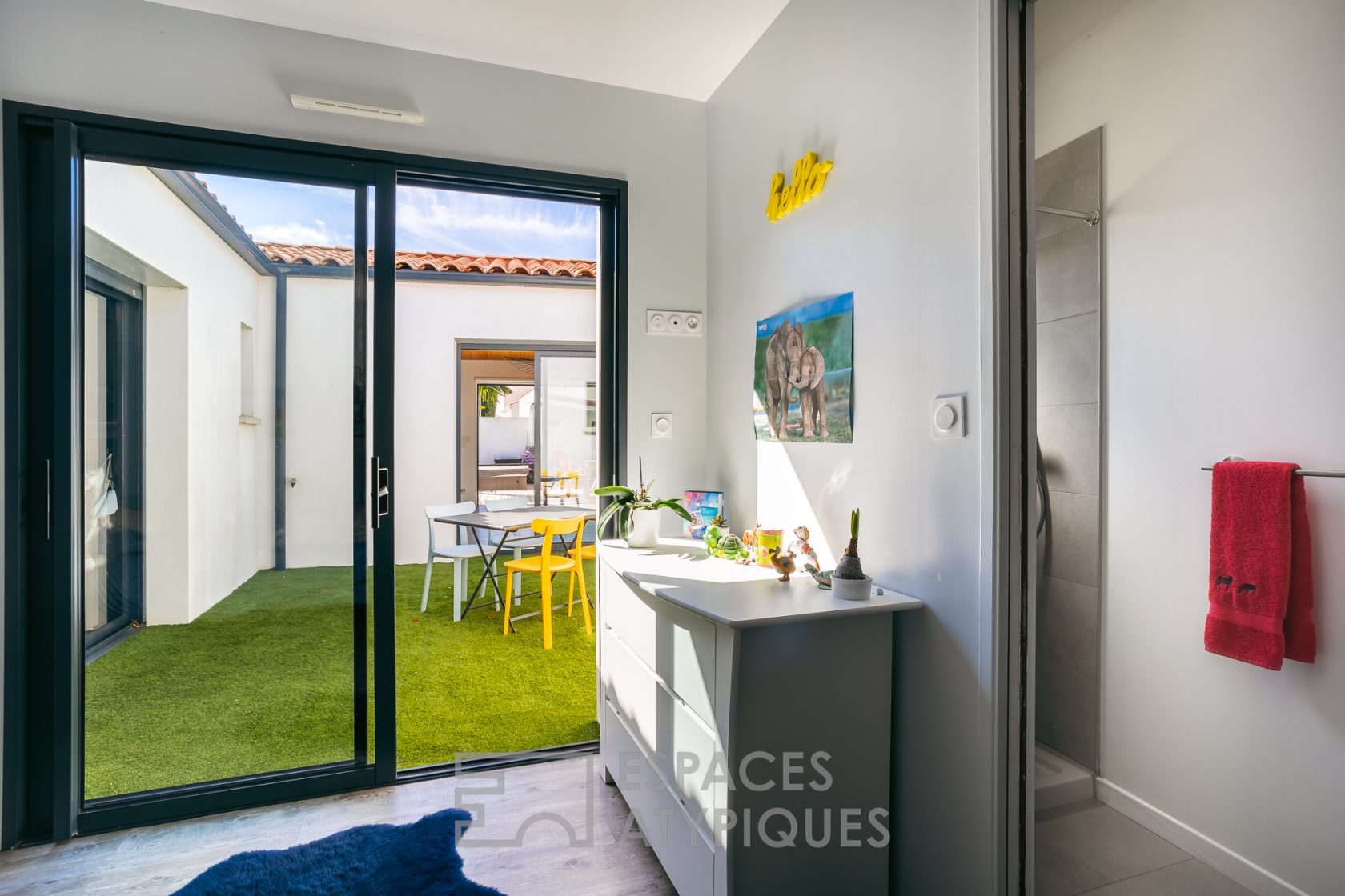 Esprit rétais pour cette maison aux portes de La Rochelle