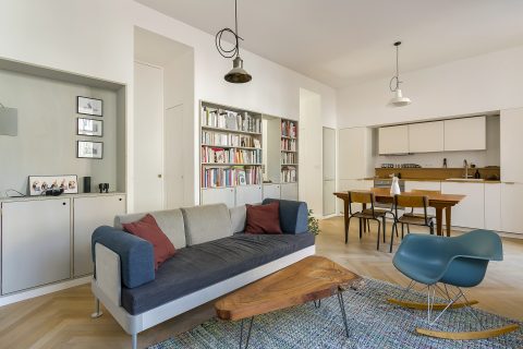 Apartment renovated by architect with terrace