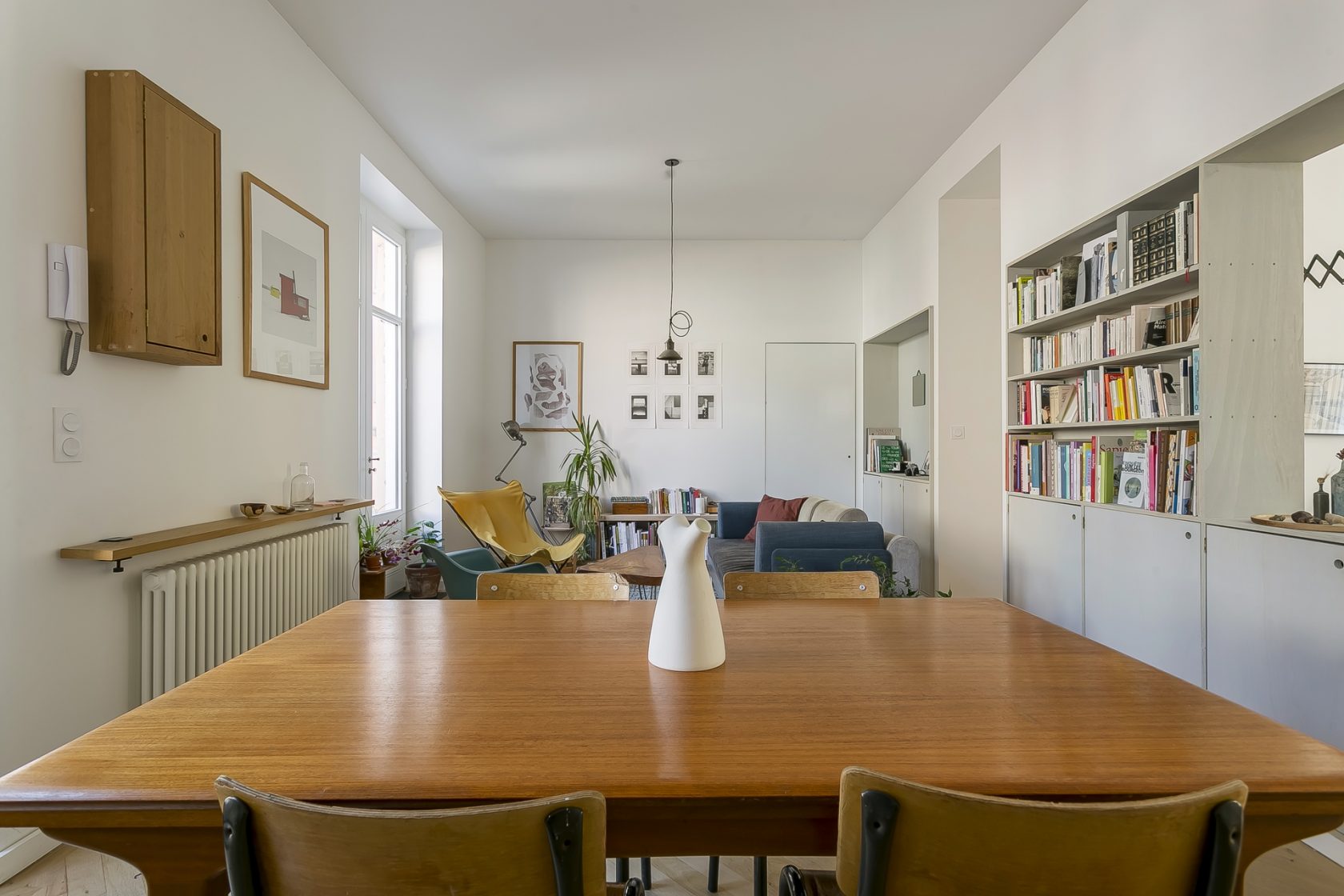 Apartment renovated by architect with terrace