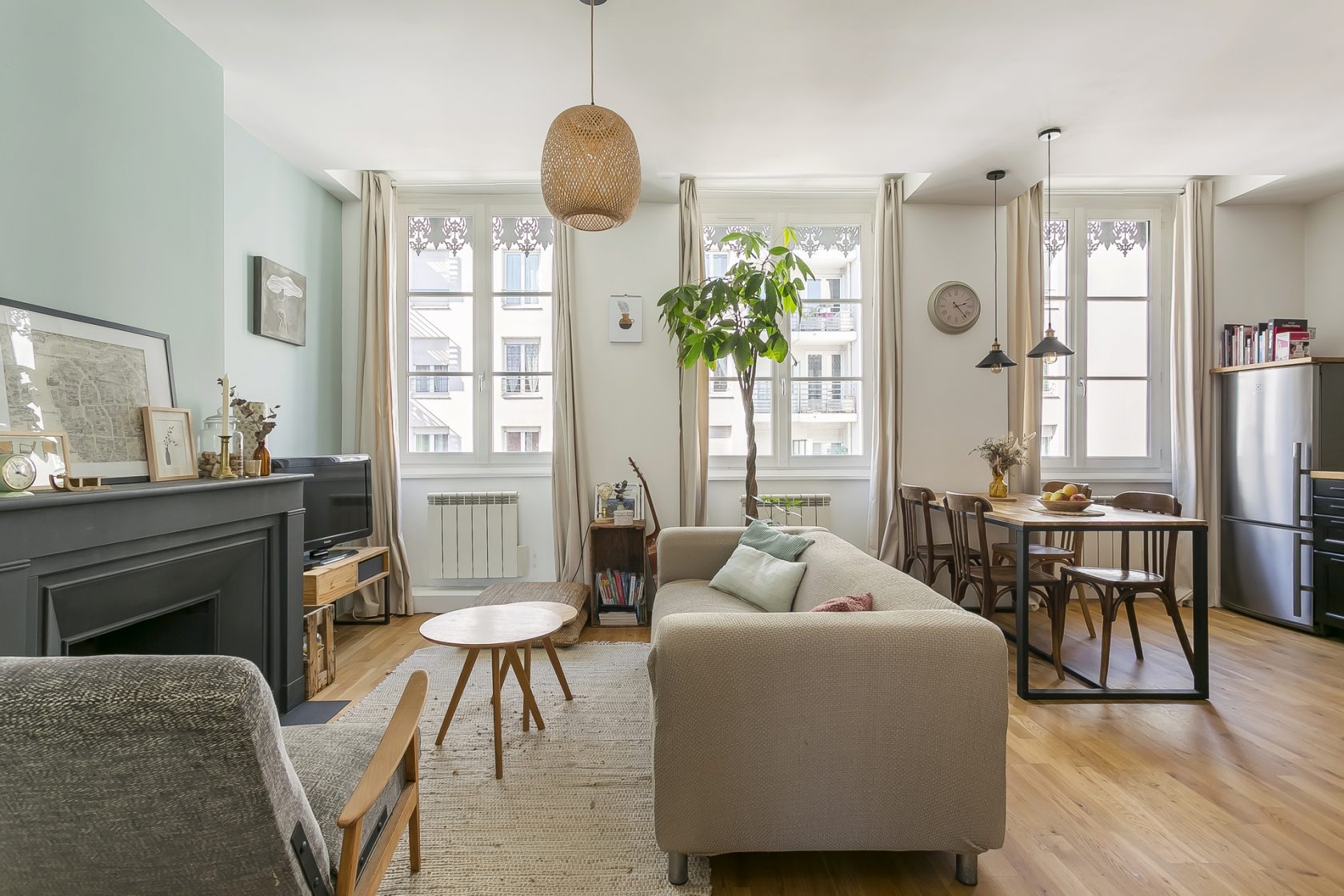 T3 à la rénovation contemporaine