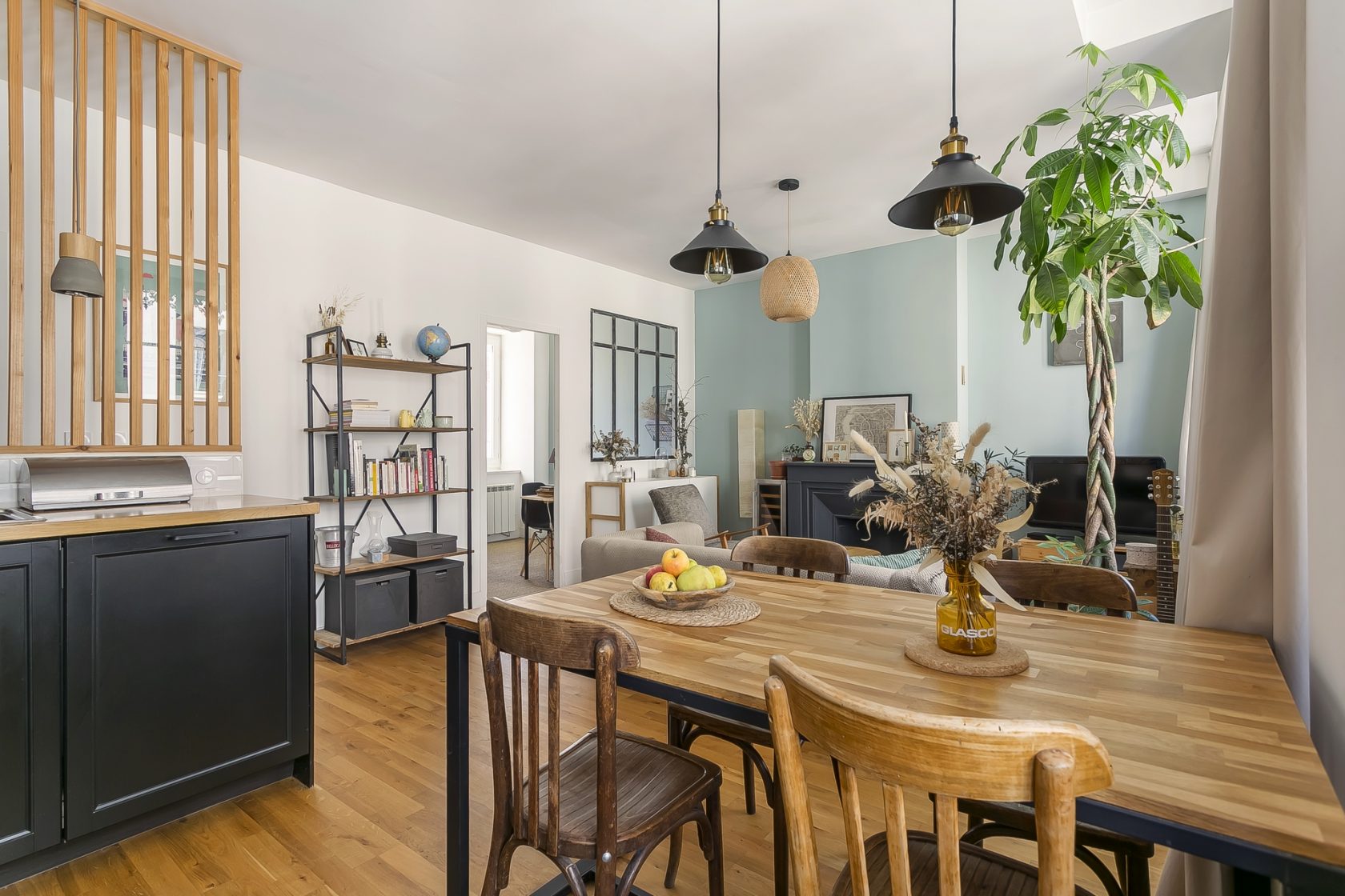 T3 à la rénovation contemporaine