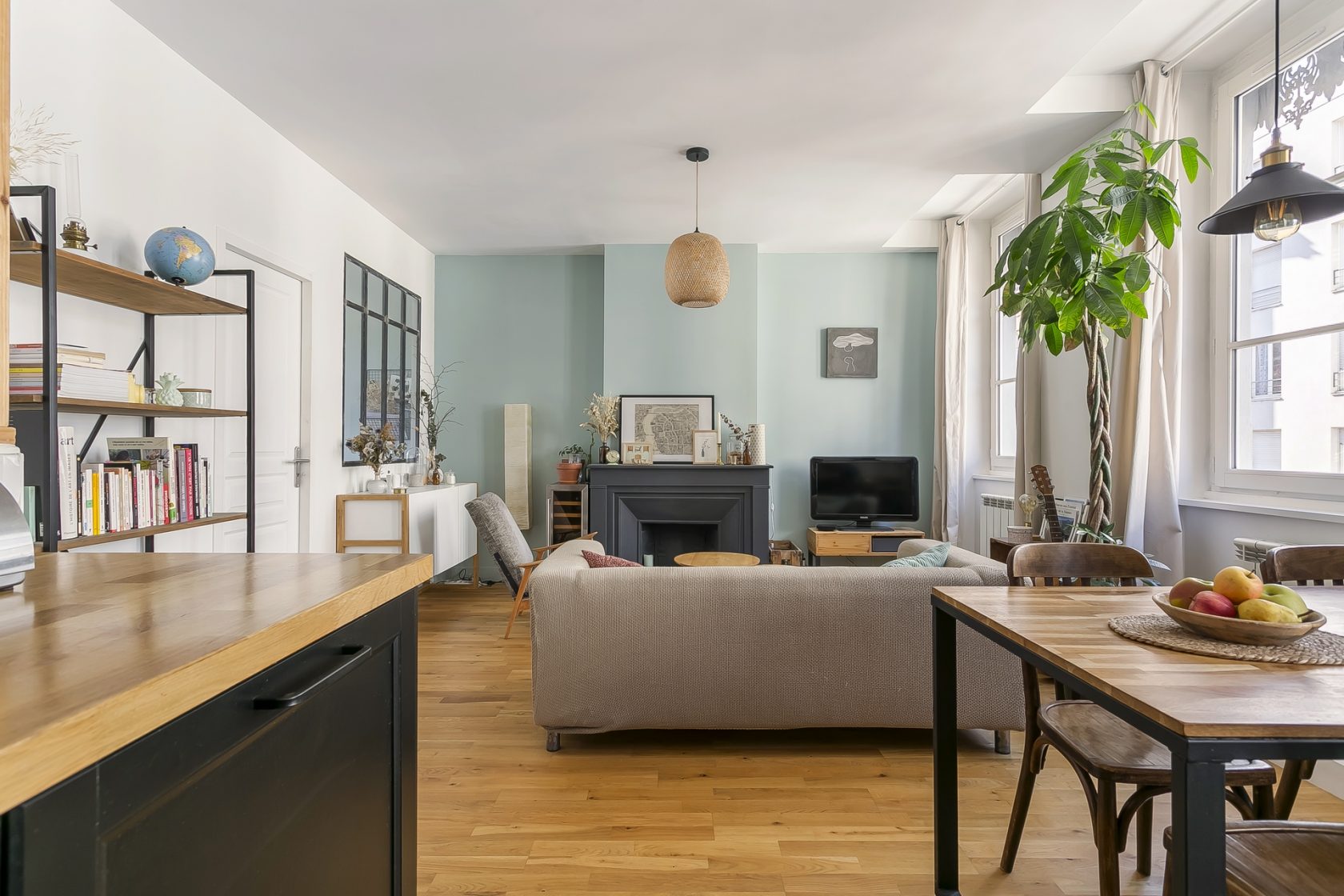 T3 à la rénovation contemporaine