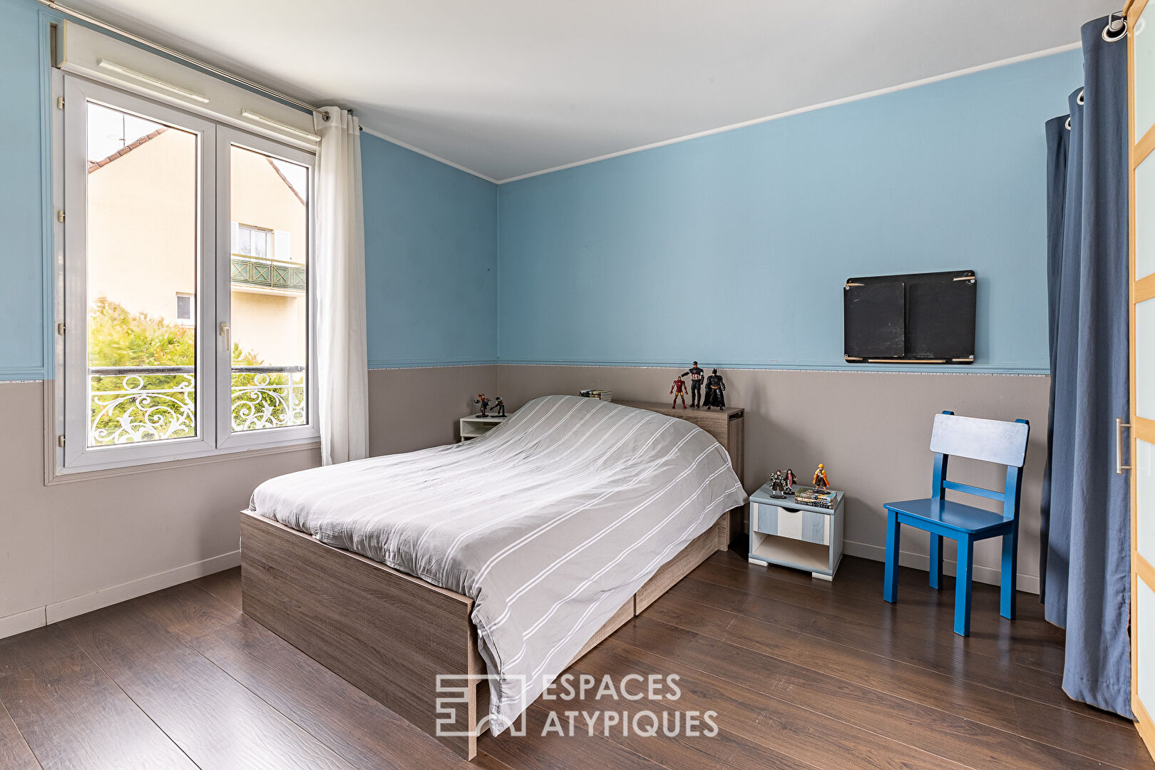 Maison de ville bourgeoise avec jardin