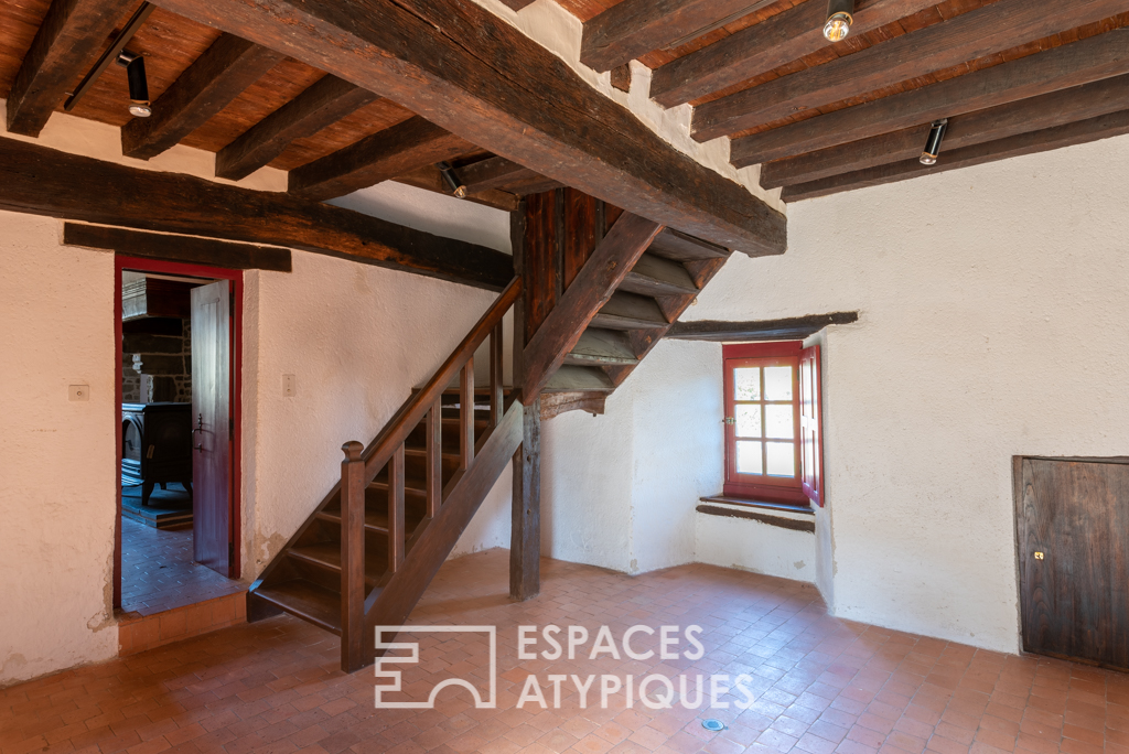 La maison au bord de l’étang