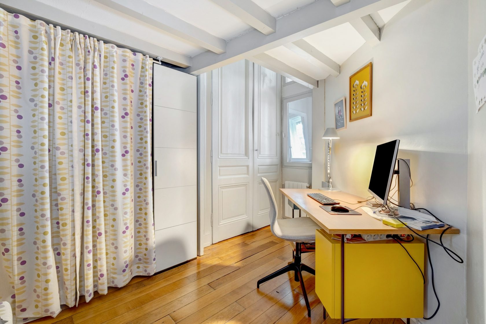 Apartment with open view and shared garden