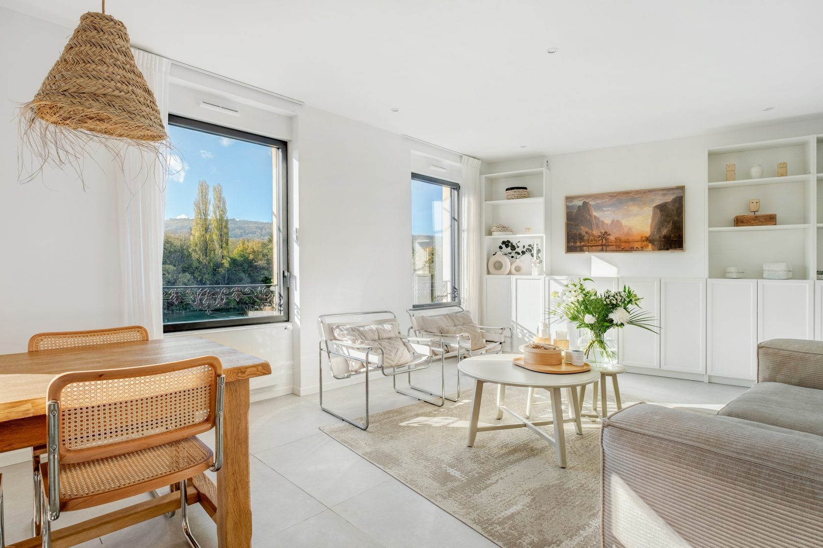 Maison rénovée avec vue sur la Saône