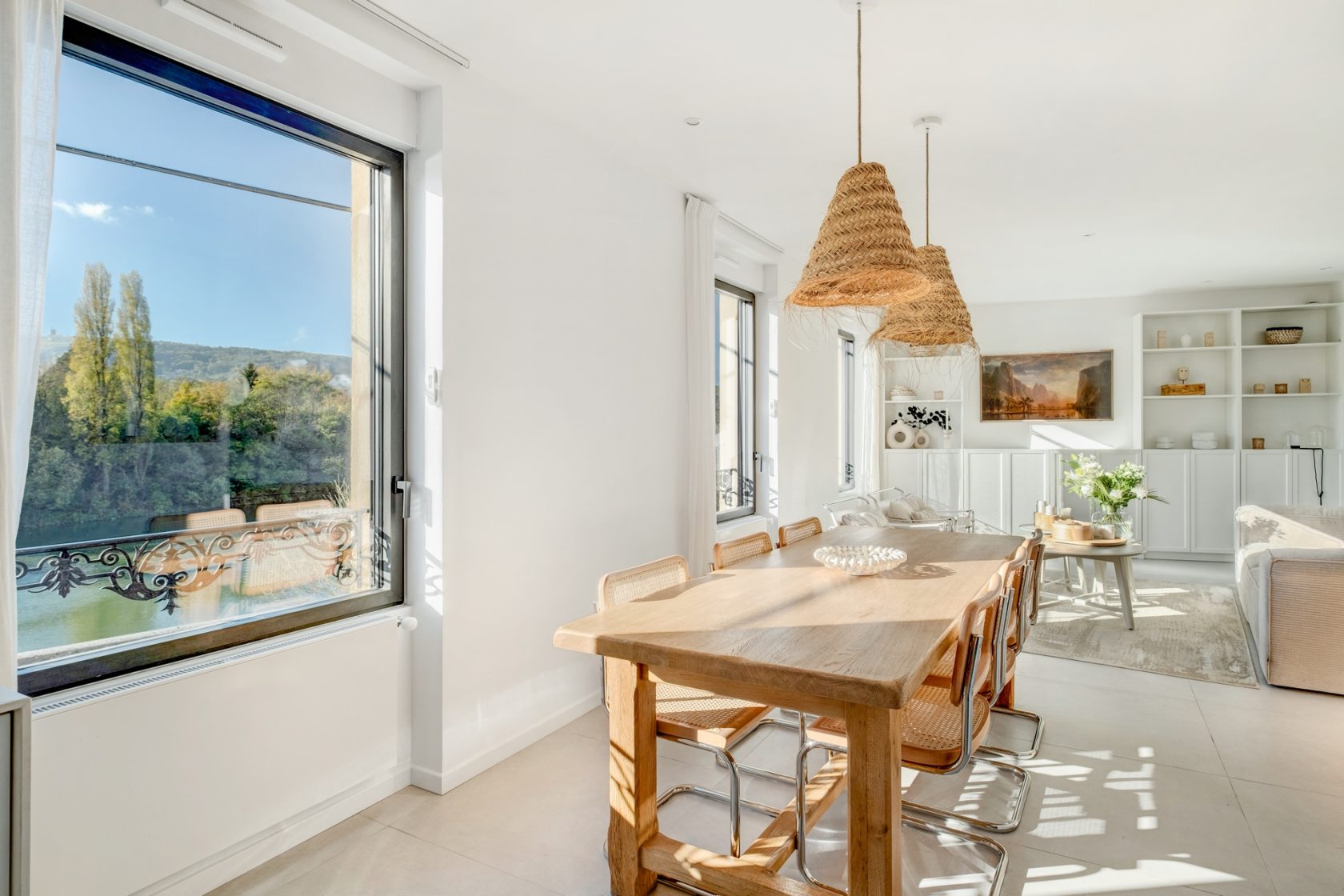 Maison rénovée avec vue sur la Saône