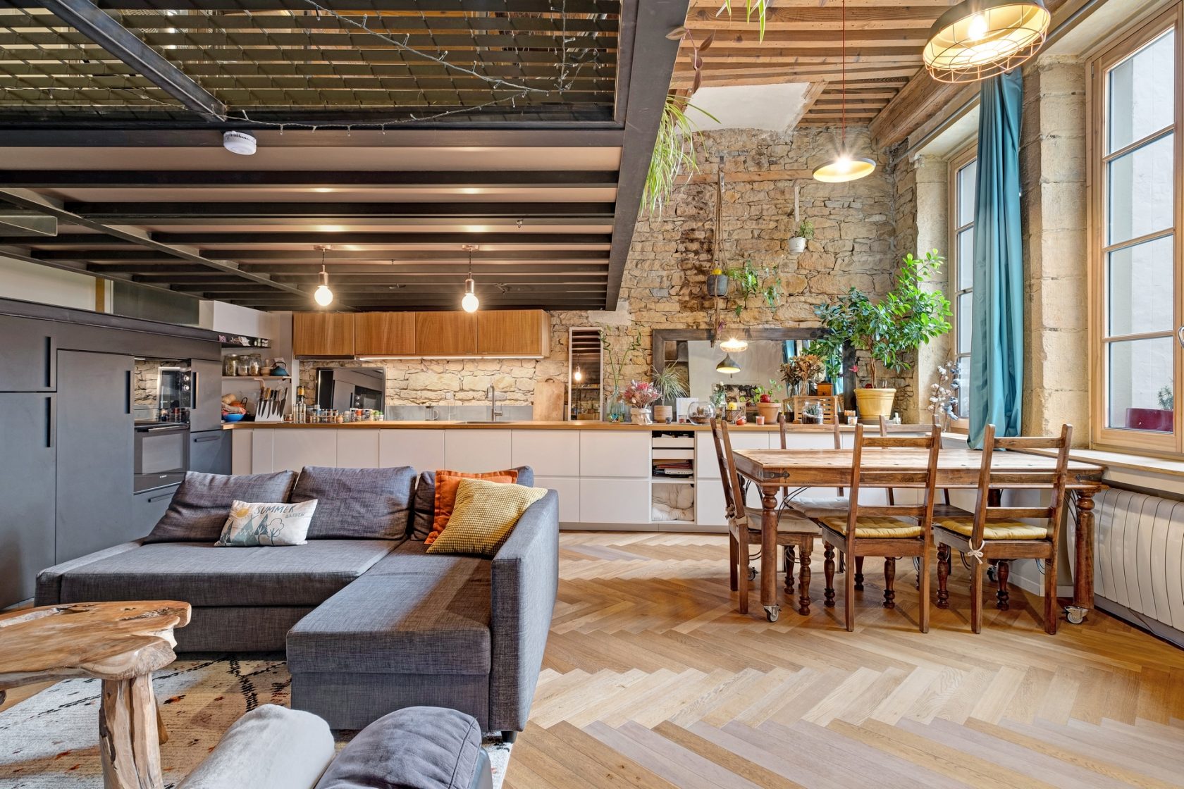 Character apartment completely renovated near Place Sathonay