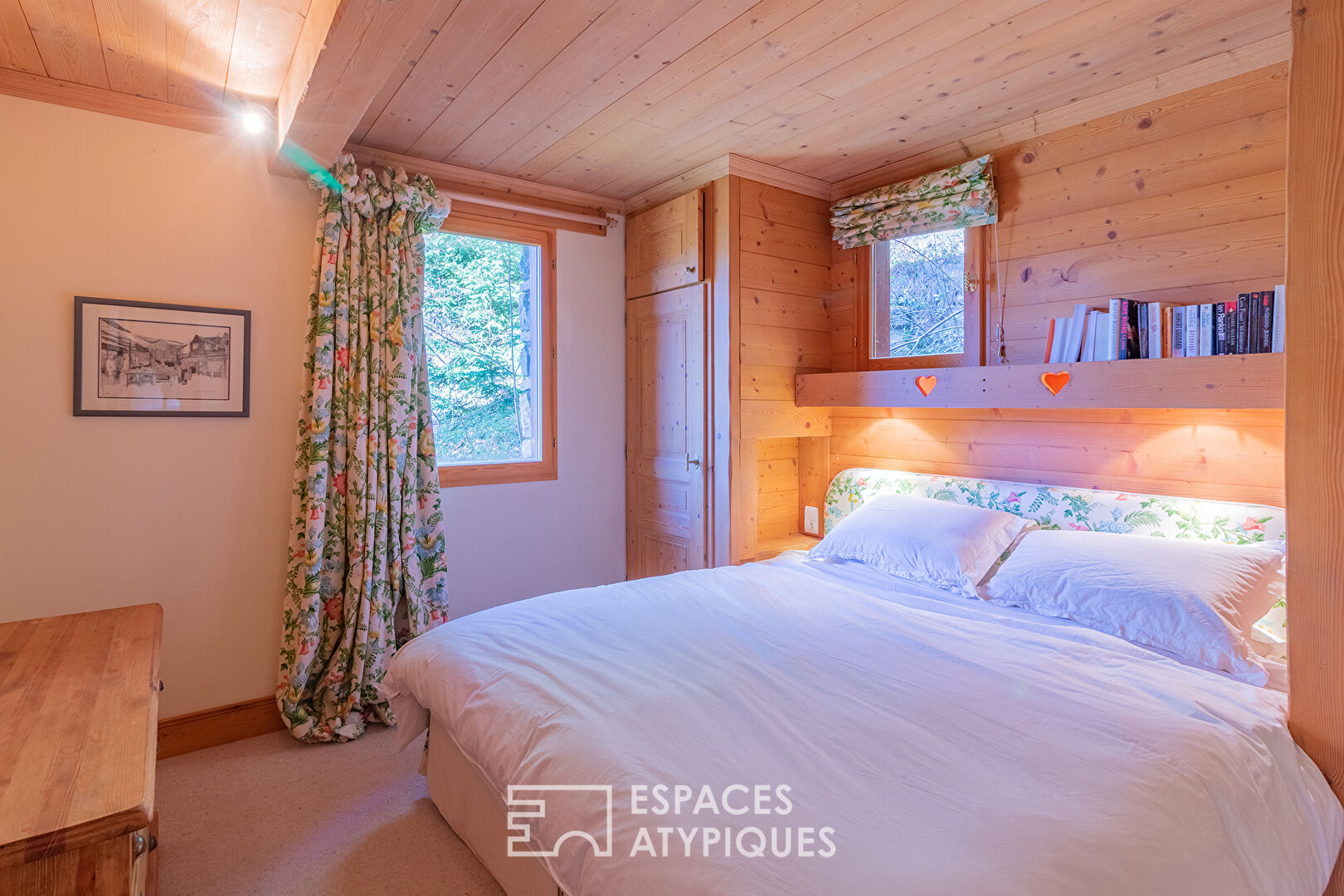 Authentique chalet savoyard avec vue