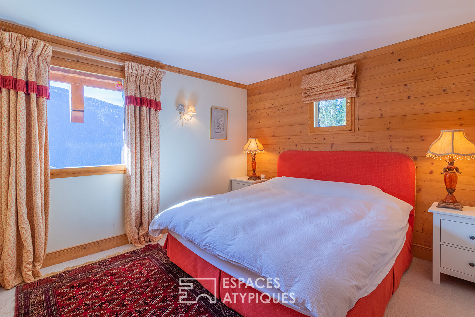 Authentique chalet savoyard avec vue