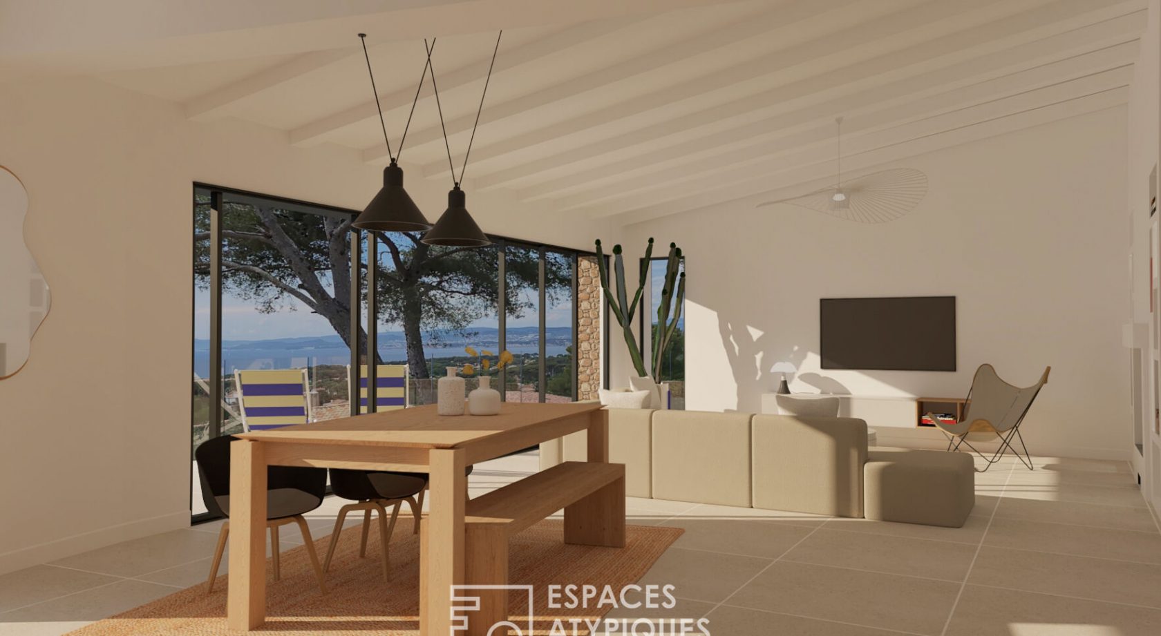 Contemporary renovation – Exceptional sea view