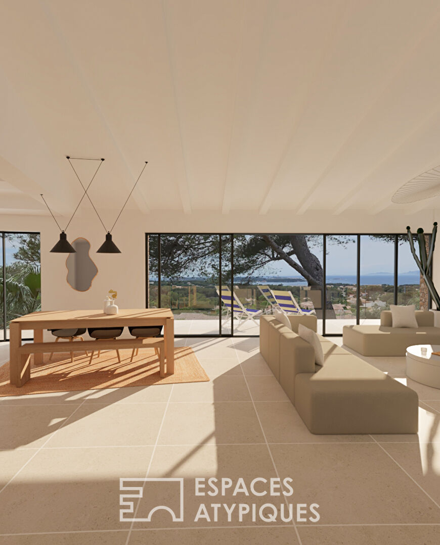 Contemporary renovation – Exceptional sea view
