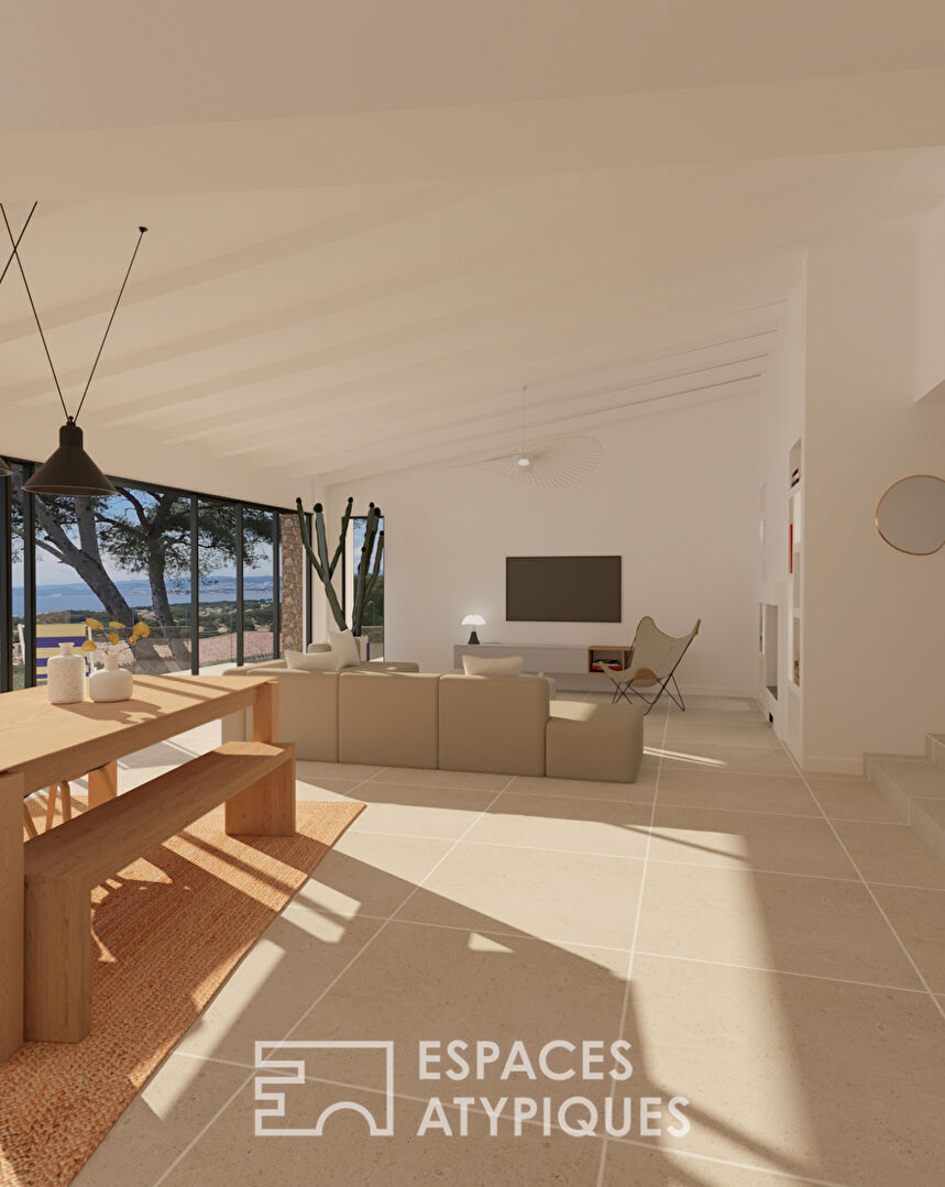 Contemporary renovation – Exceptional sea view