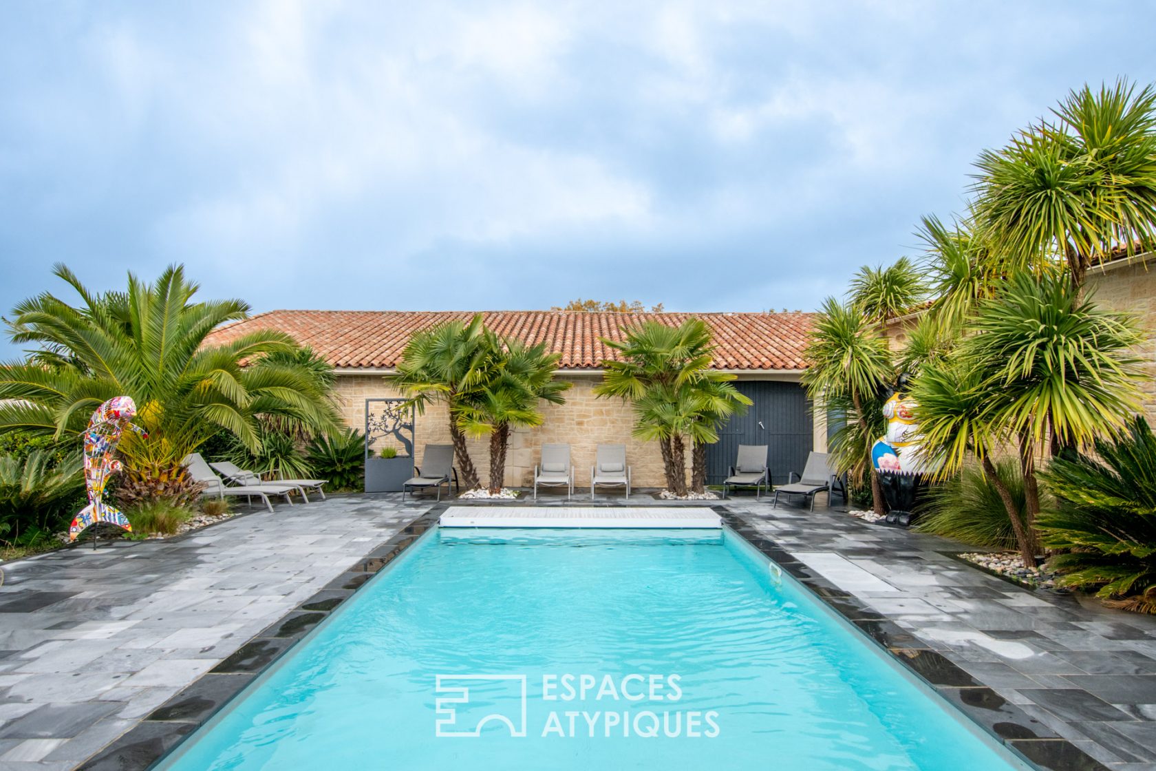 Propriété de charme avec piscine