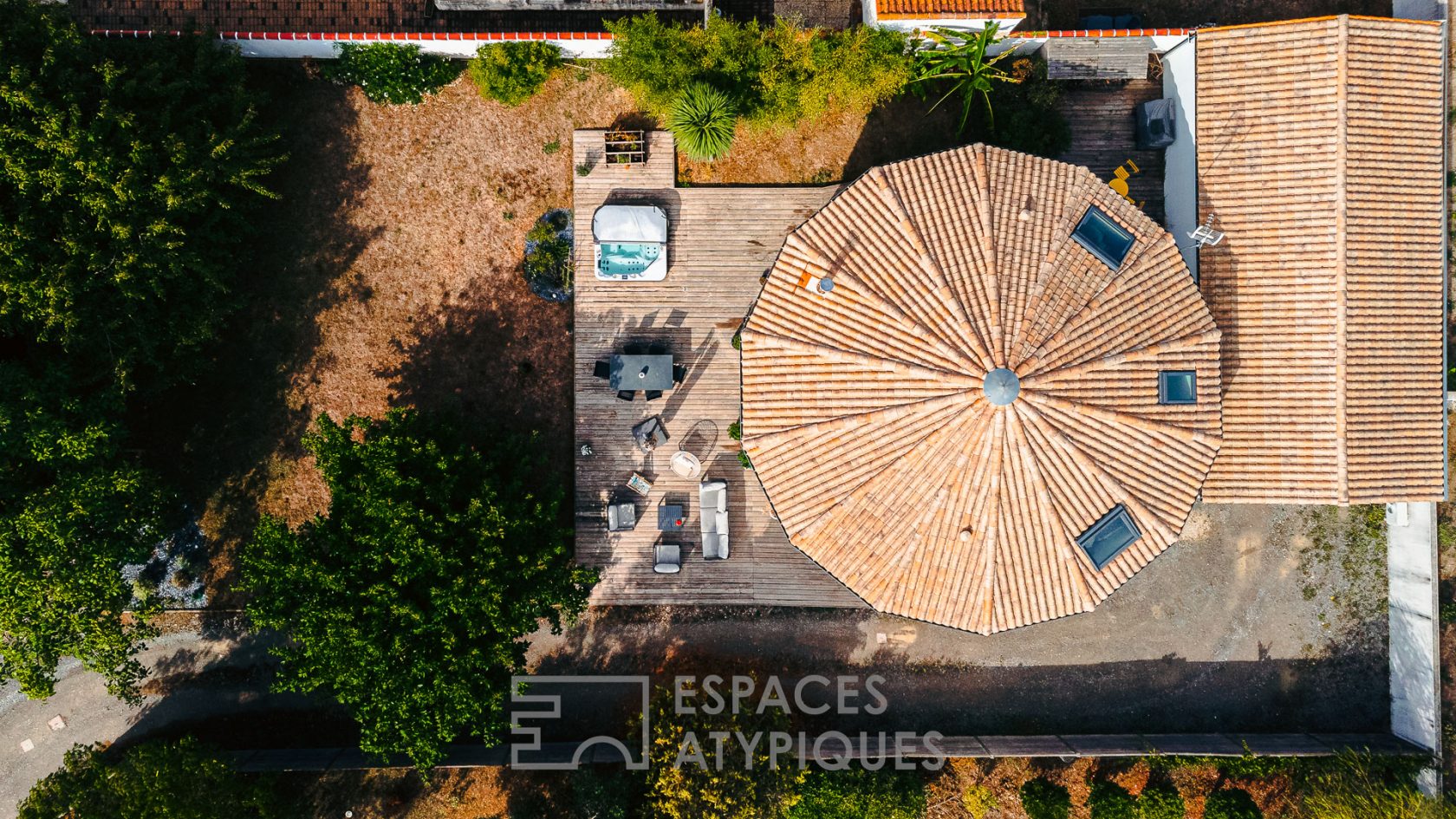 Surprenante maison en bois