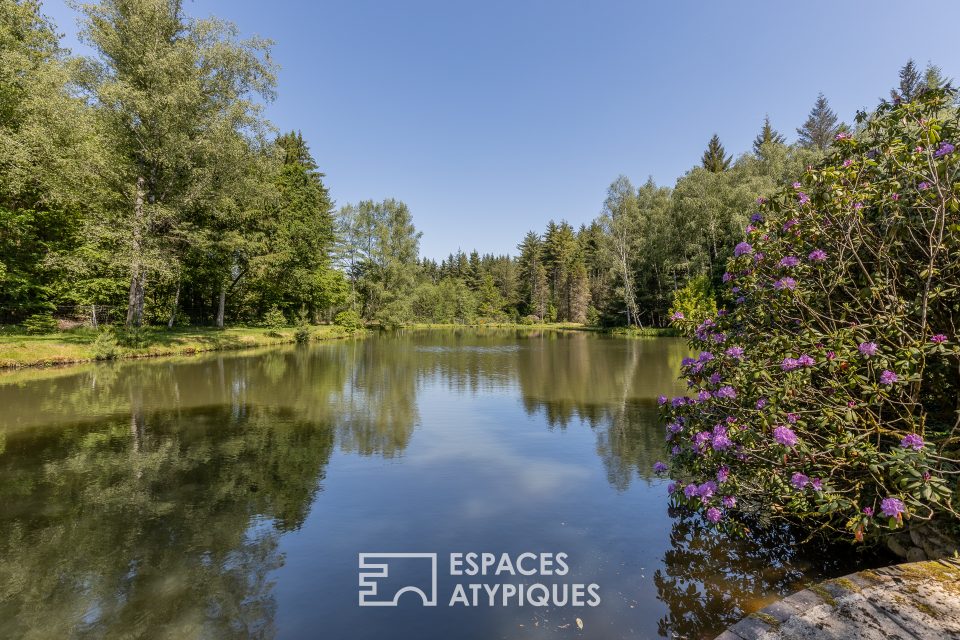 88000 EPINAL - Havre de paix et son étang de pêche en pleine forêt - Réf. 111