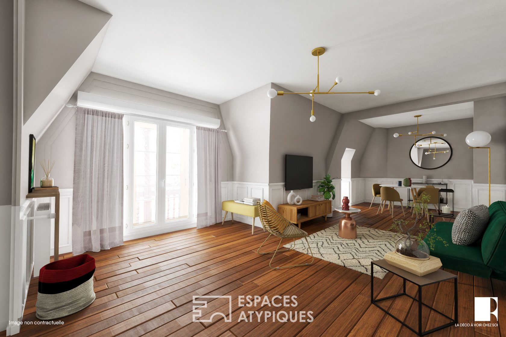 Charming flat in the Villa Bourdonnière