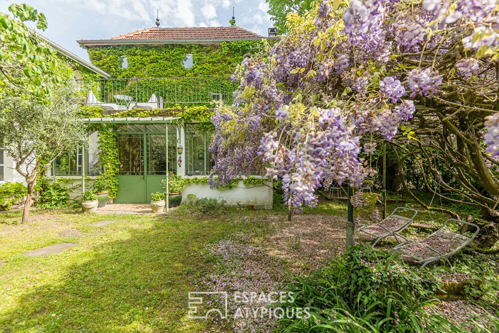 La charmante maison de maître avec jardin de St Médard