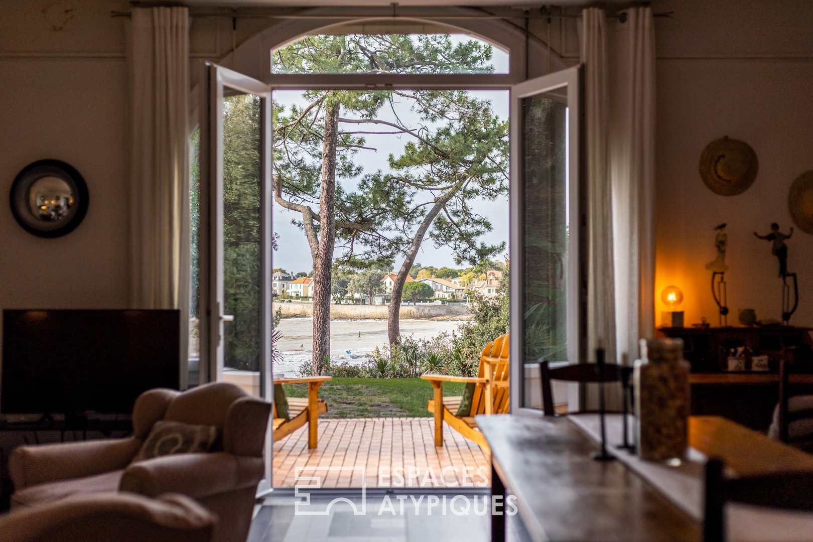 Villa de vacances avec vue mer et accès plage