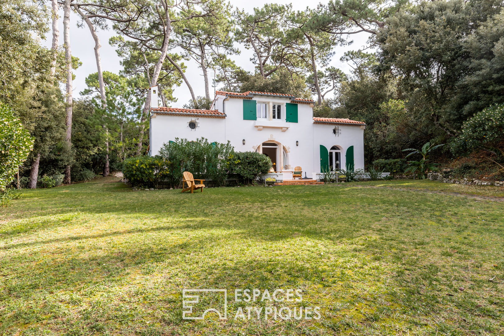 Villa de vacances avec vue mer et accès plage