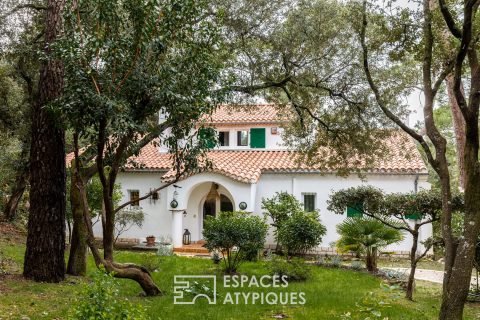 Villa de vacances avec vue mer et accès plage