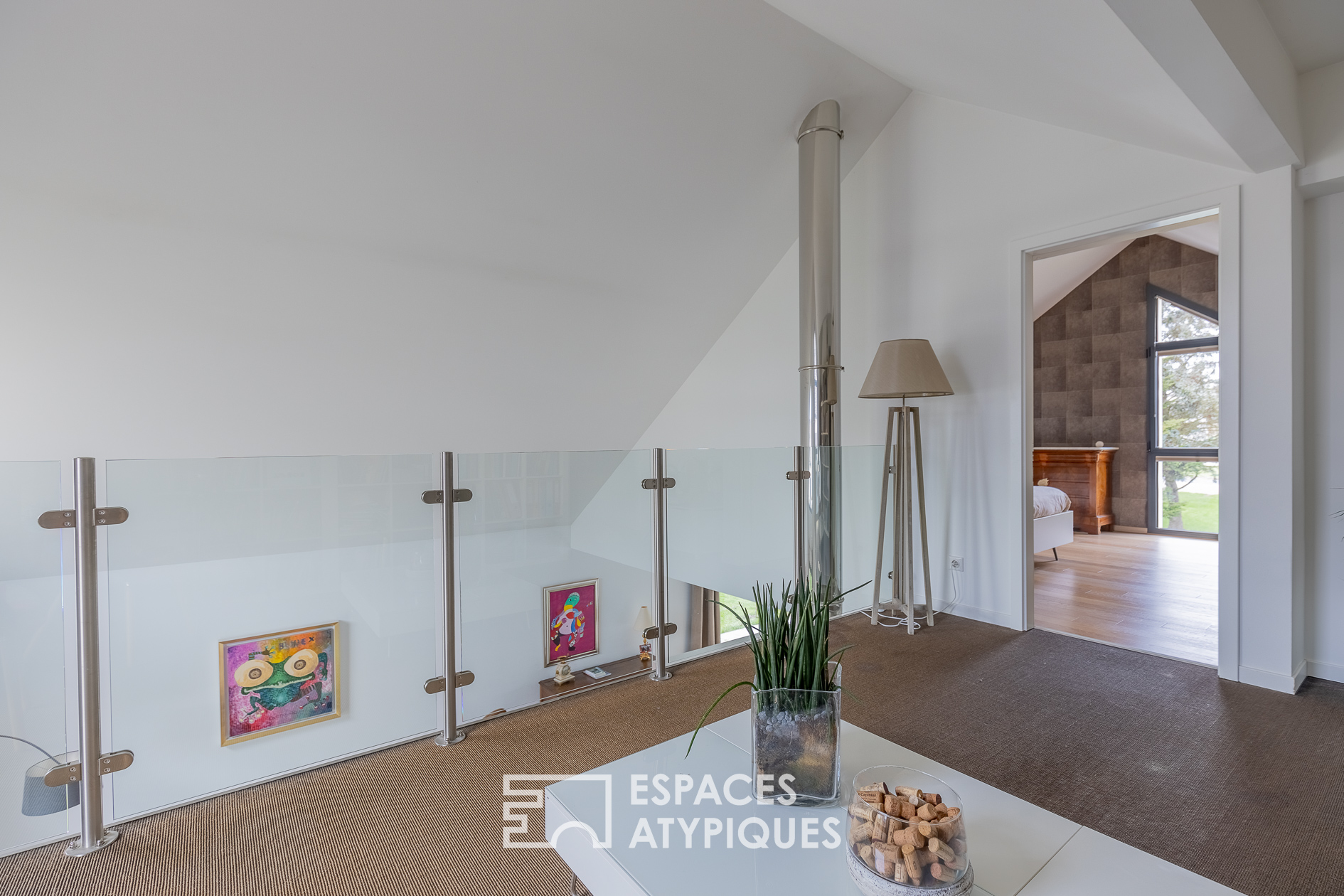 Maison d’architecte et sa piscine