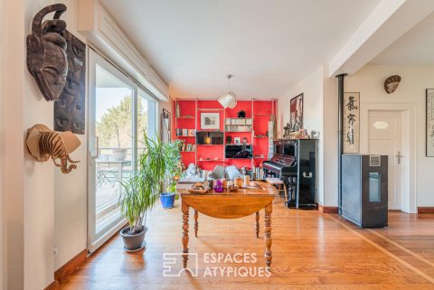 Maison familiale et son jardin