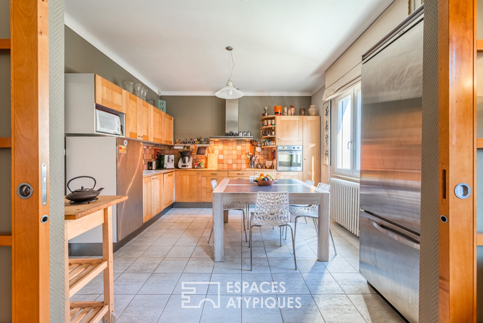 Maison familiale et son jardin