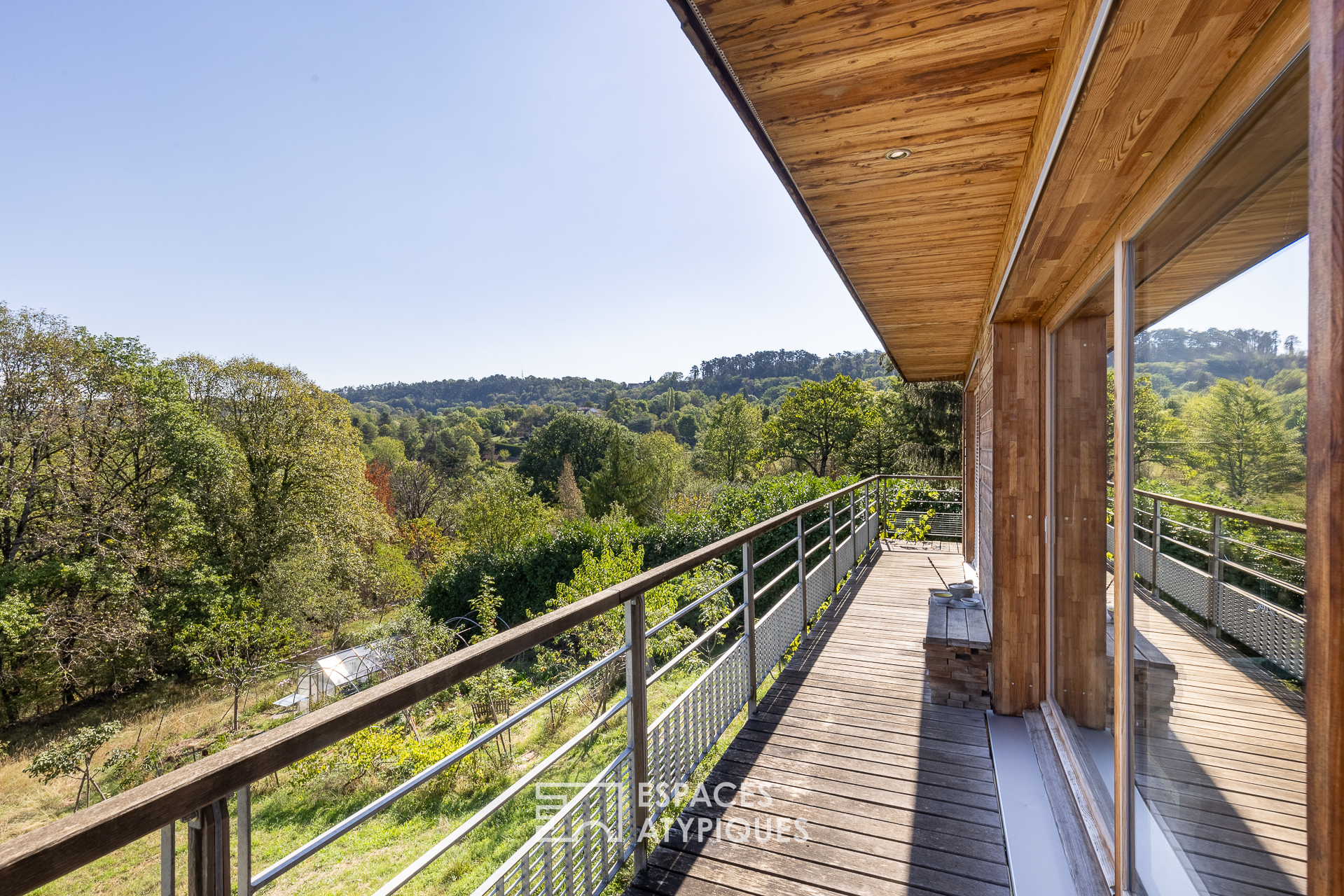 La maison en ossature bois en pleine harmonie avec la nature