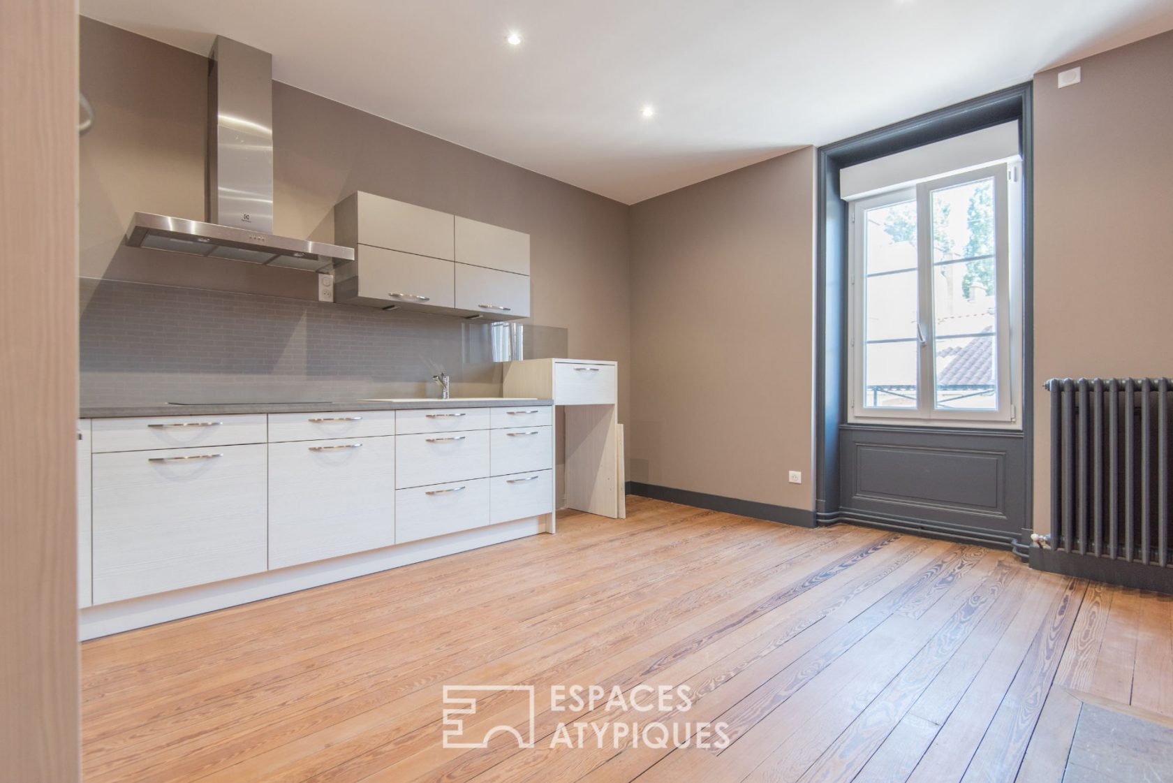 Duplex sur les toits avec terrasse