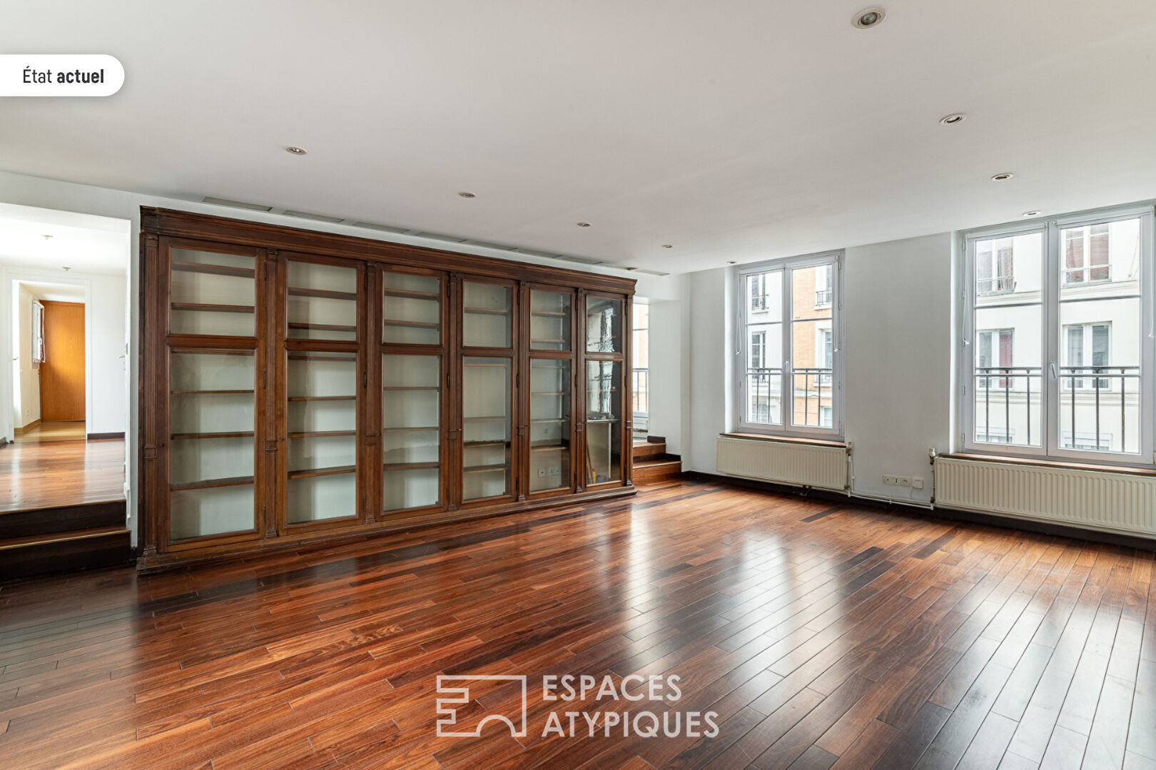 Appartement traversant dans un ancien couvent