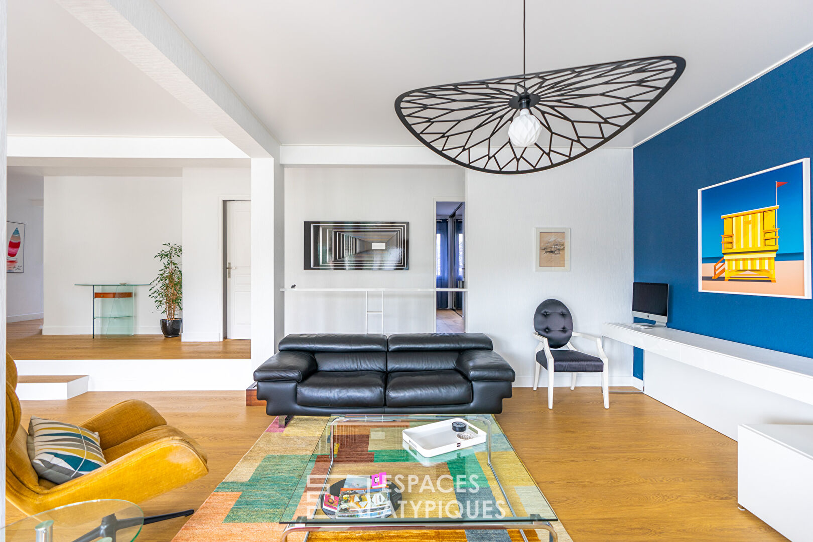 Maison contemporaine sur son jardin intimiste
