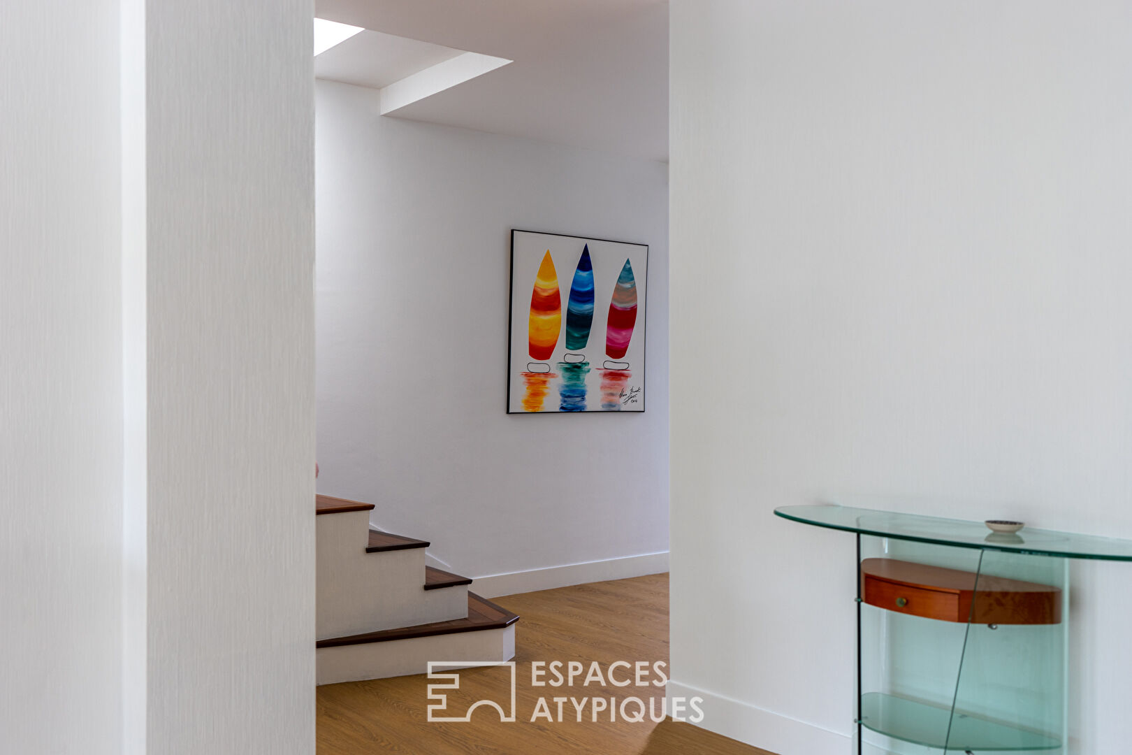 Maison contemporaine sur son jardin intimiste