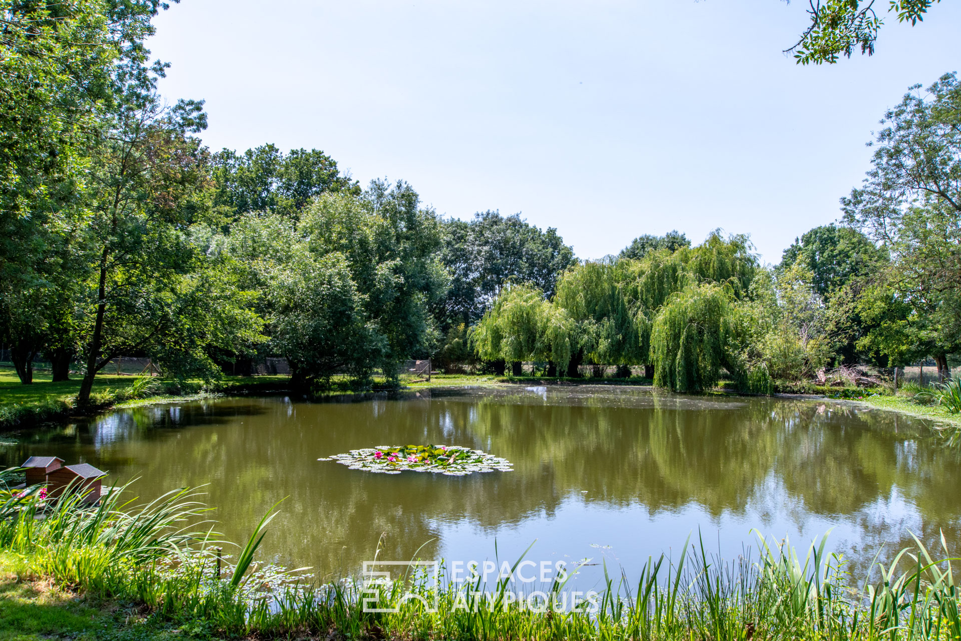 Authentique propriété de campagne dans son parc paysagé