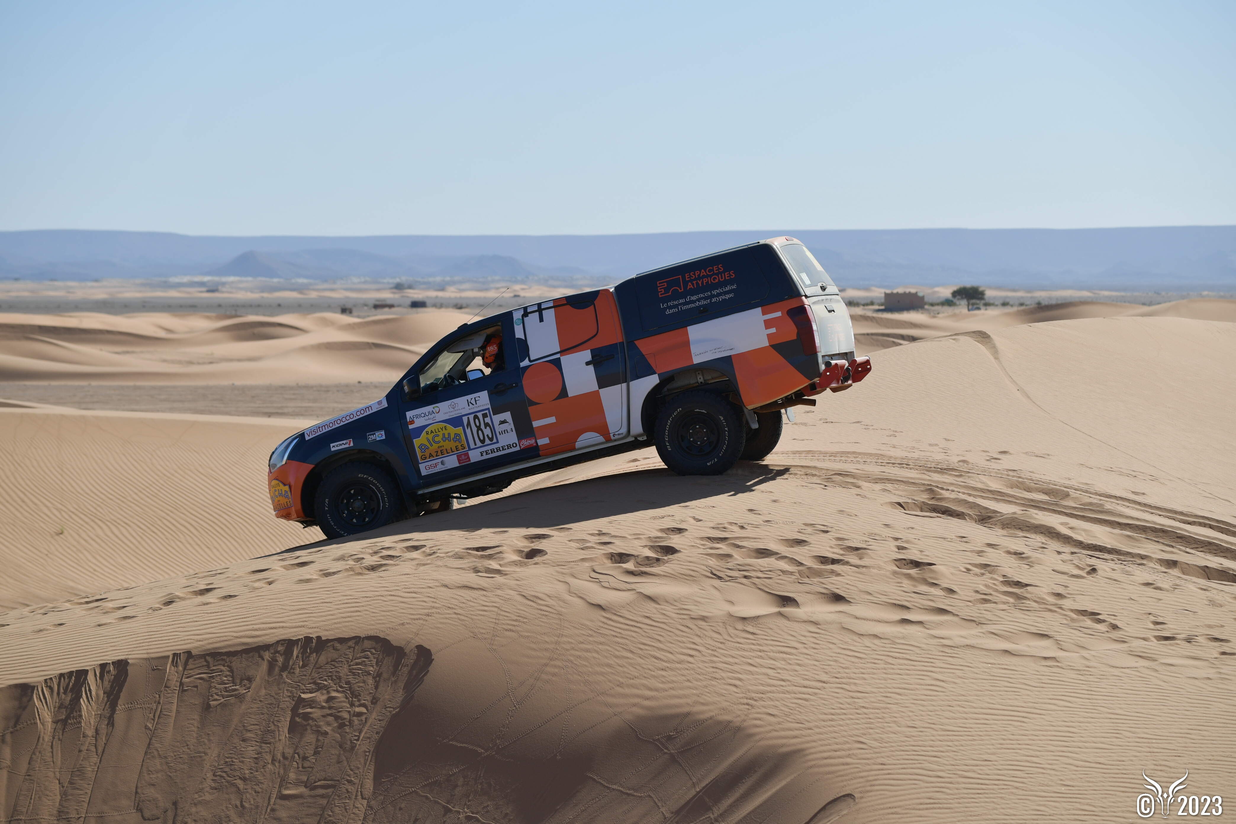 Espaces Atypiques était au Rallye Aïcha des Gazelles 2023