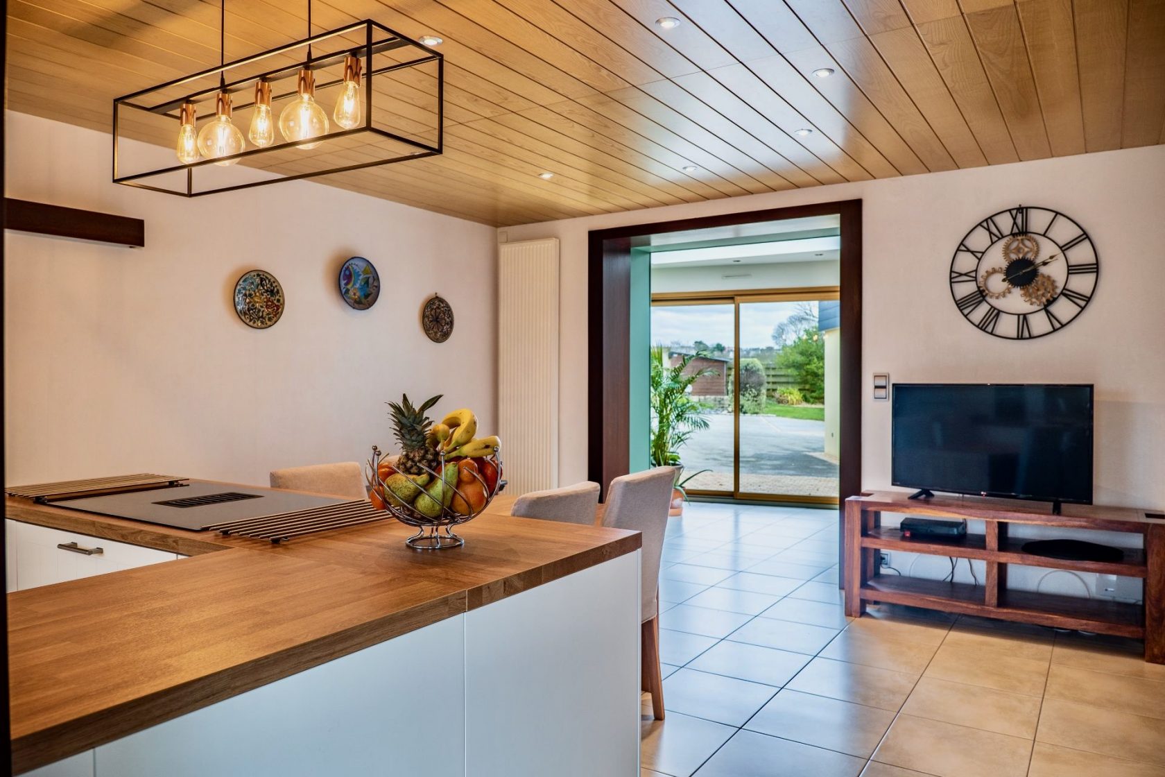 Maison familiale en bord de mer